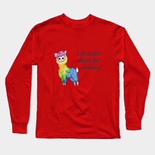 Lama Unicorn Long Sleeve T-Shirt